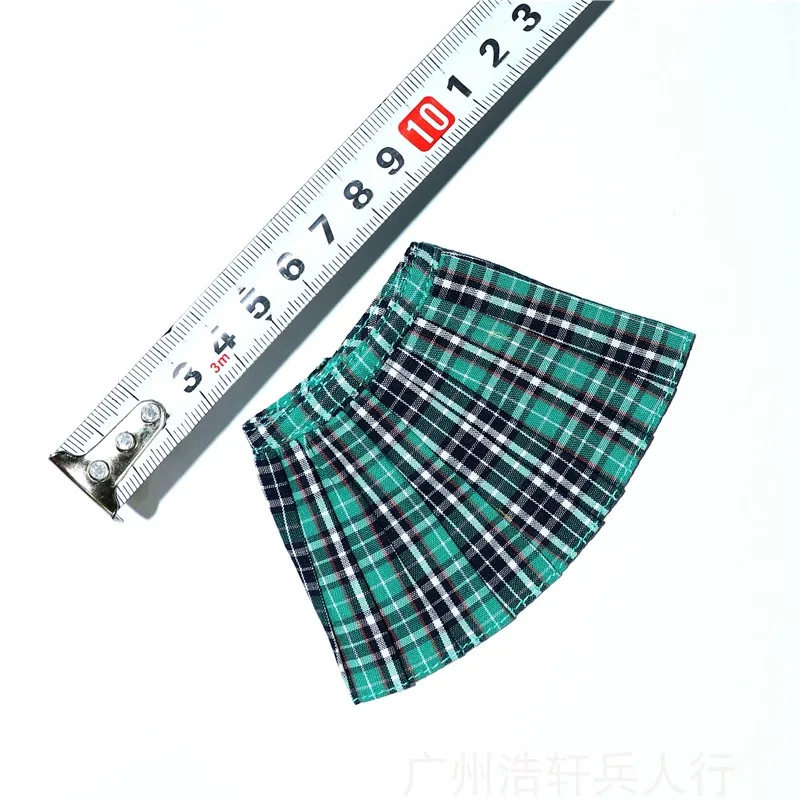 1/6 масштабная фигурка Женская юбка плиссированная короткая костюм модель для