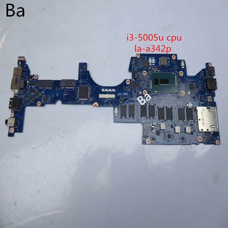 

The Lenovo ThinkPad Yoga 12 laptop motherboard I3-5005U CPU integrated graphics card LA-A342P motherboard was fully tested