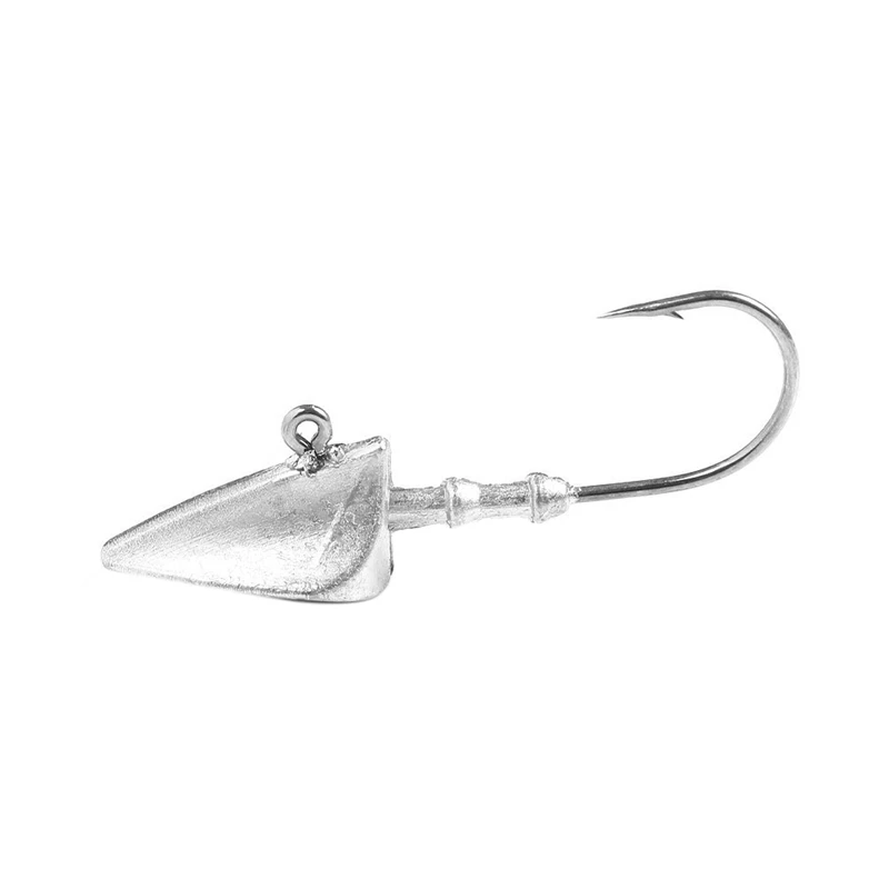 

5Pcs Fishing Hooks Lead Jig Head Fishing Hook Lead Hook Fishing Tackle Hooks for Long Shot Fishing