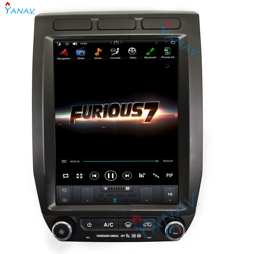 

vertical screen car video MP3 player For-FORD F150 Raptor 2015-2019 car audio GPS navigation car radio Android multimedia player
