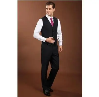 

Spring and Autumn tide slim suit waistcoat men British suit vest leisure professional waistcoat groomsman