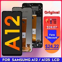 6 5 original for samsung galaxy a12 lcd a125f sm a125f a125 display touch screen digitizer for samsung a12 screen replacement