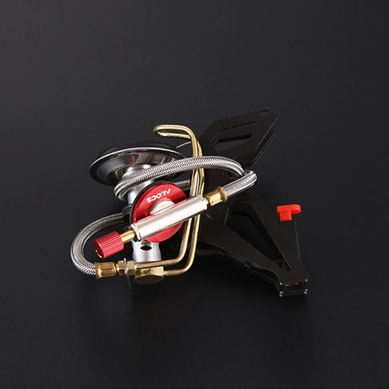 Компактная портативная газовая плита ALOCS CS-G22 для кемпинга пикника | Спорт и