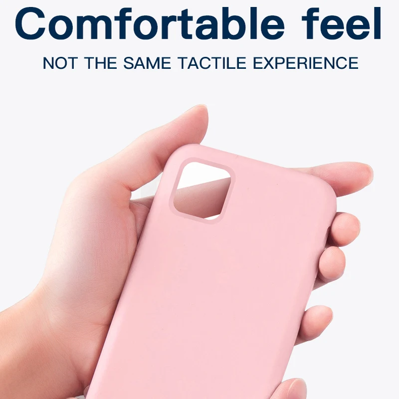 Тонкий мягкий чехол для iPhone SE 2020 7 8 6 6s Plus чехол-накладка из жидкого силикона