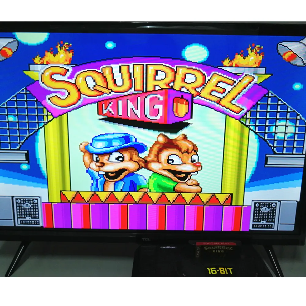KING OF SQUIRREL - 16 bit MD Games Cartridge For MegaDrive Genesis console | Электроника