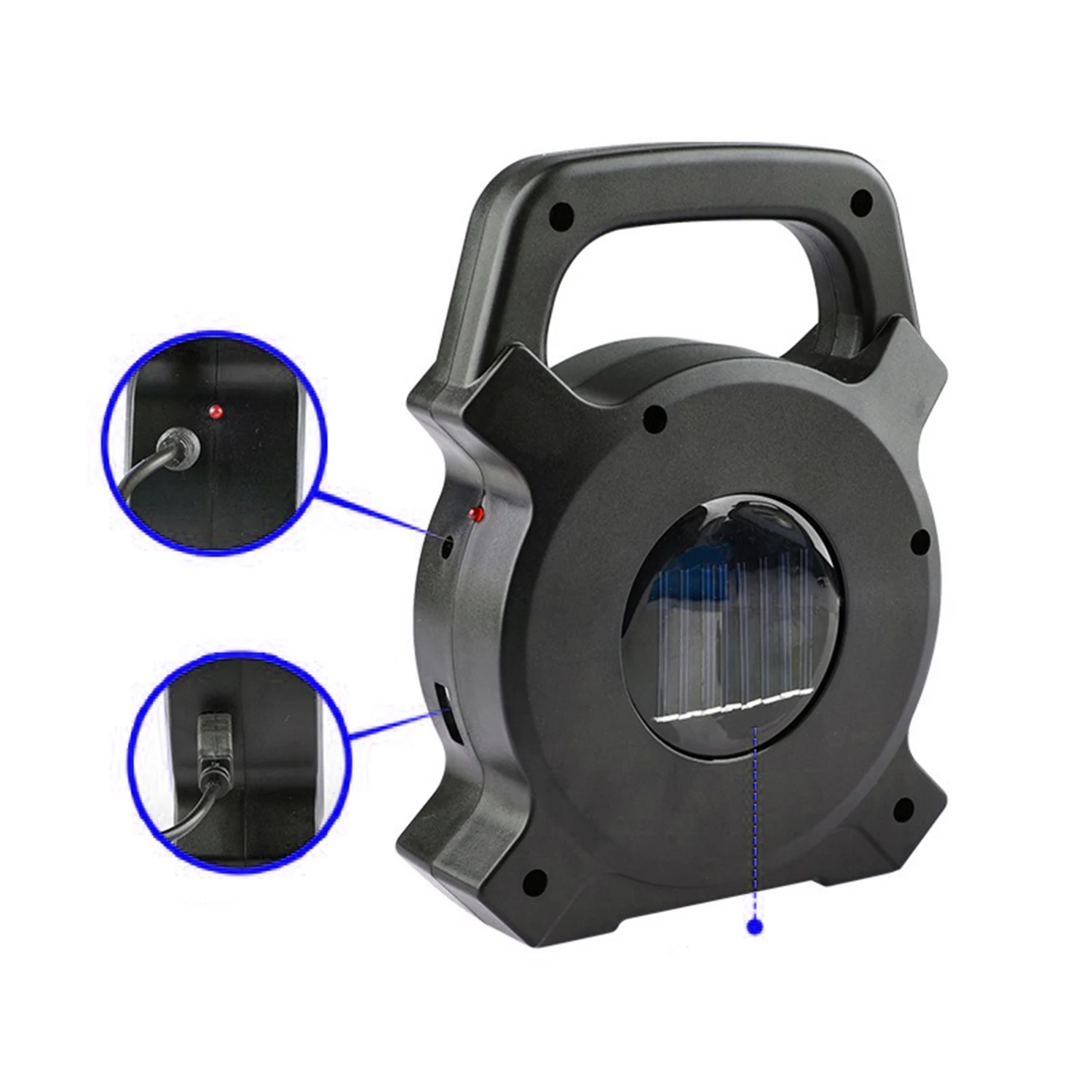 50 Вт Портативный COB светодиодный рабочий свет USB Перезаряжаемый гараж Кемпинг