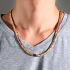 Элегантное титановое ожерелье для магнитной терапии для мужчин, обезболивающее при артрите шеи, мигрени, головных болях в плечах подарок мужу
