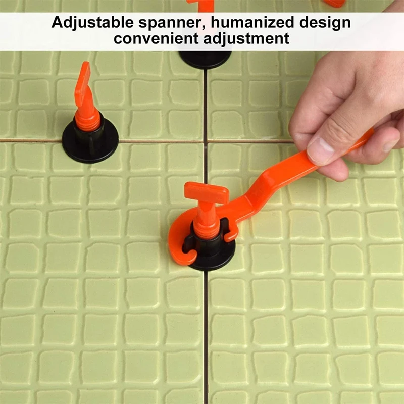 50 Pcs Tile Leveler And 2Mm Spacer 500PCS Ceramic Adjuster Adjusters With Wrench | Инструменты