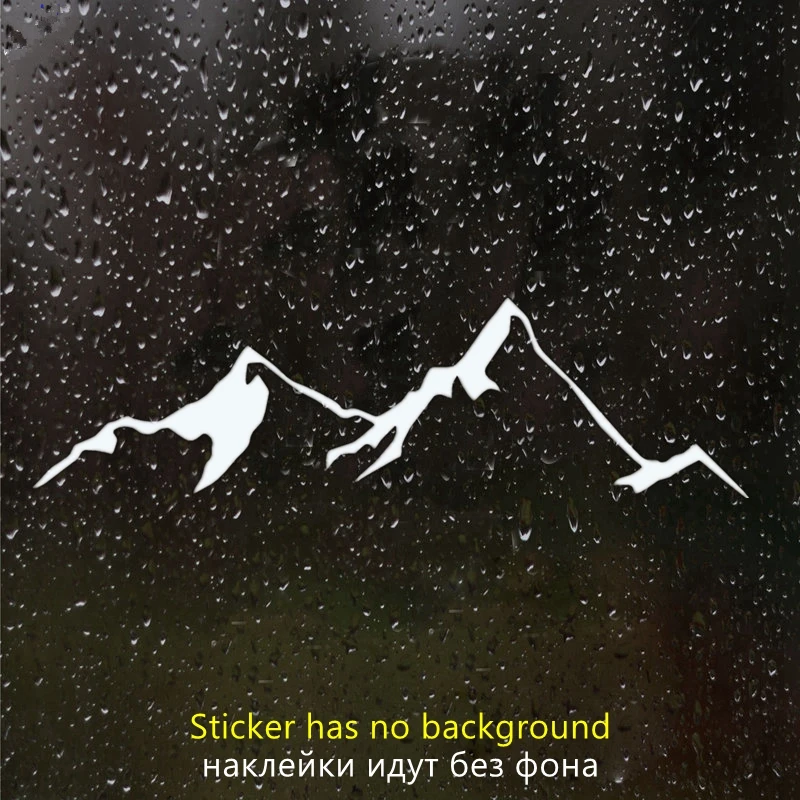 

40696# наклейки на авто вид на горы водонепроницаемые наклейки на машину наклейка для авто автонаклейка стикер этикеты винила наклейки стайлинга автомобилей украшения на бампере автомобиля заднее стекло