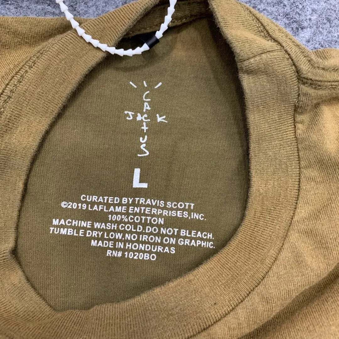 

2020ss Travis Scott Cactus Jack Highest In The Room Alien Printed Women Men T shirts tees Hiphop Men Short Sleeve Cotton T shirt