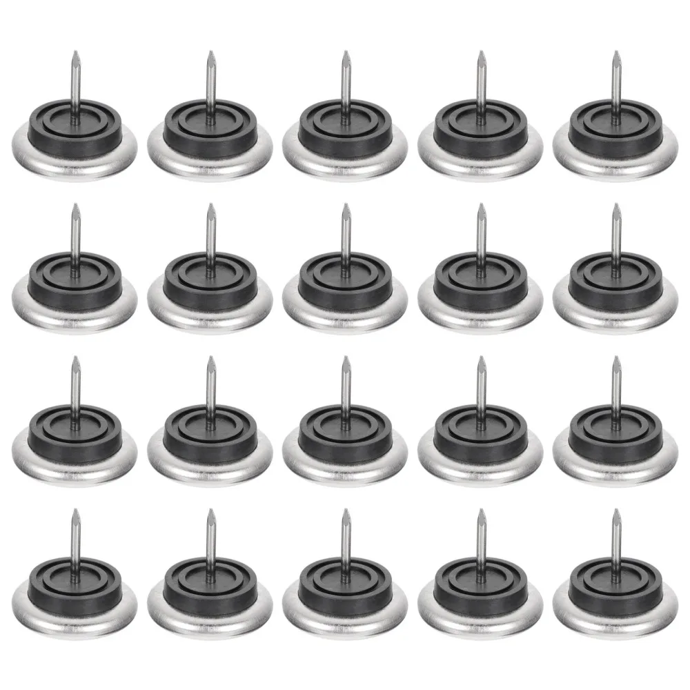 

20Pcs Furniture Slider Nails Non Furniture Glides Chair Leg Pads Cushions