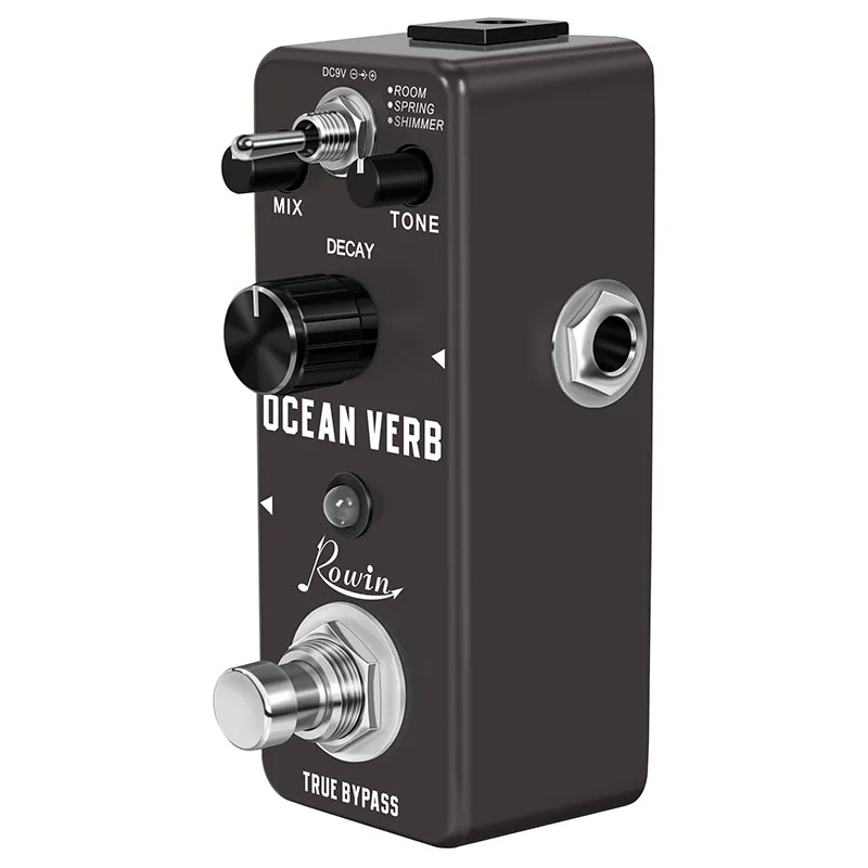 

Цифровая педаль для звуковых эффектов Ocean Verb, 3 режима