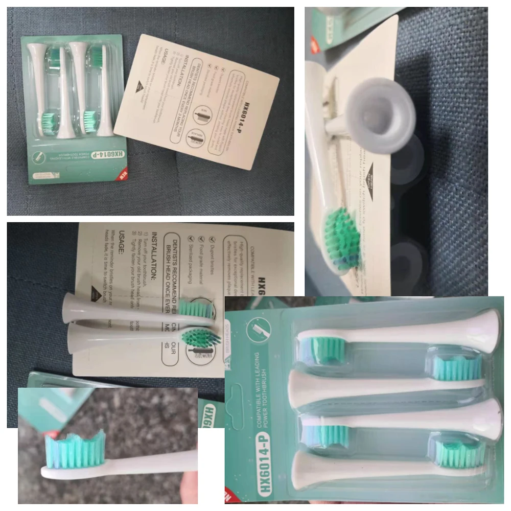 

Clean Healthy White Philips Sonicare Flexcare Diamond HX6014 - 6074 HX2012SF 80