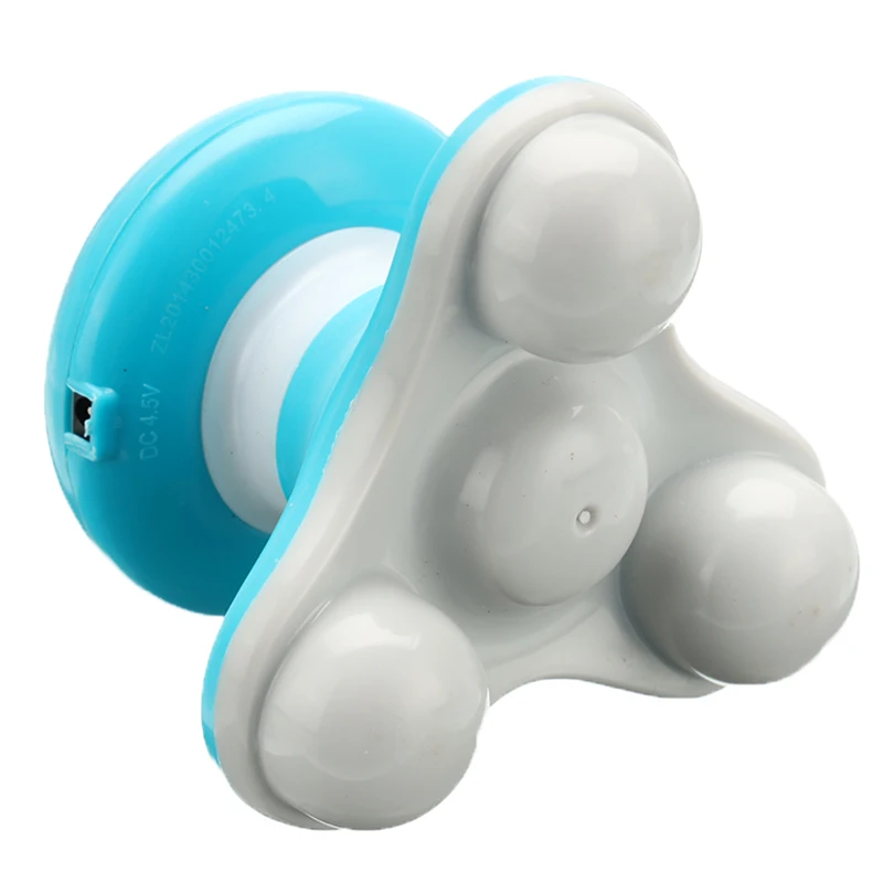 Портативный Электрический массажер для тела с мини ручкой Вибрационный головы и