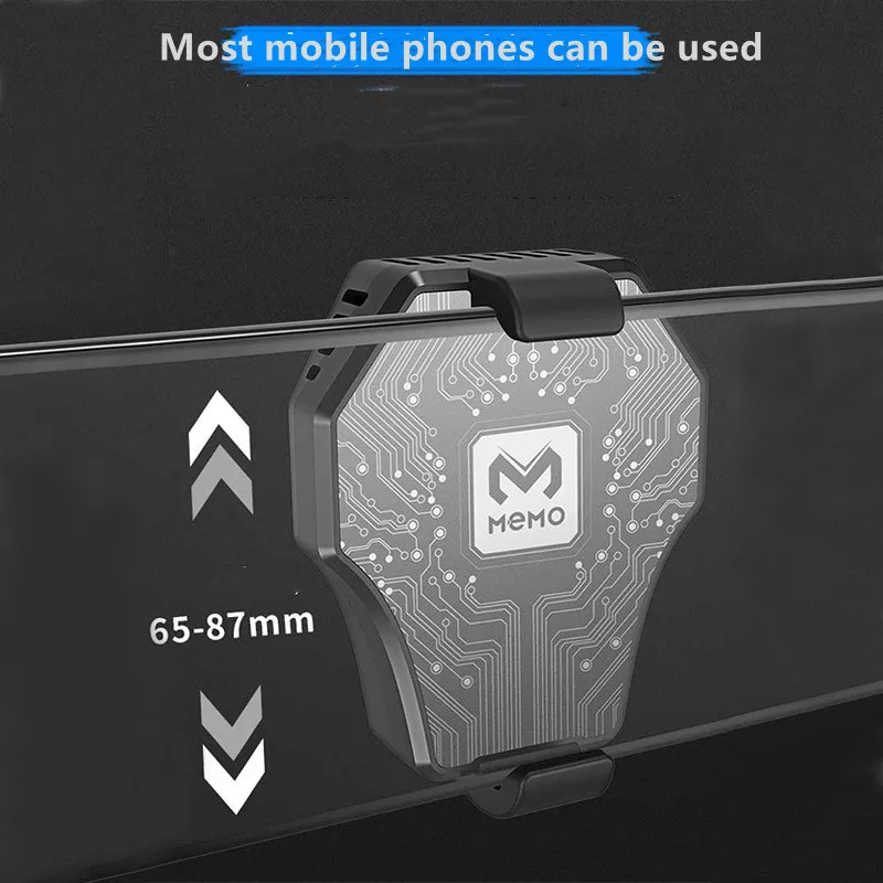 portable cooling fan game mobile phone cooler usb powered cell phone radiator snap on cooling tool for iphonehuaweixiaomi free global shipping