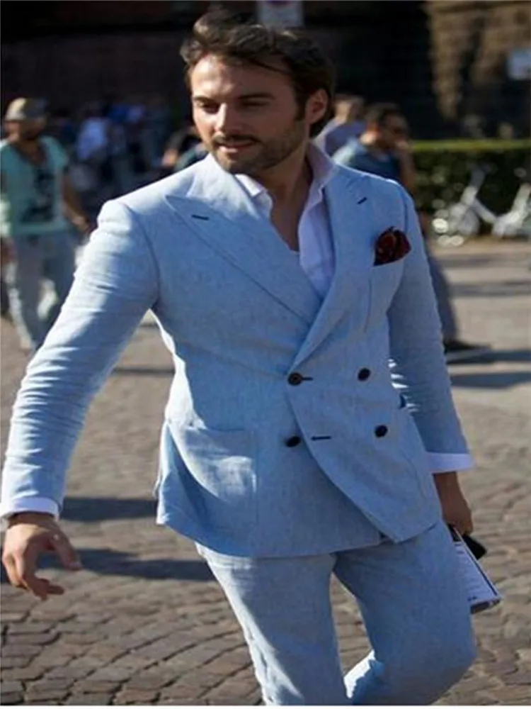 Новый мужской костюм смокинг Noivo Terno Slim Fit Easculino вечерние костюмы для мужчин