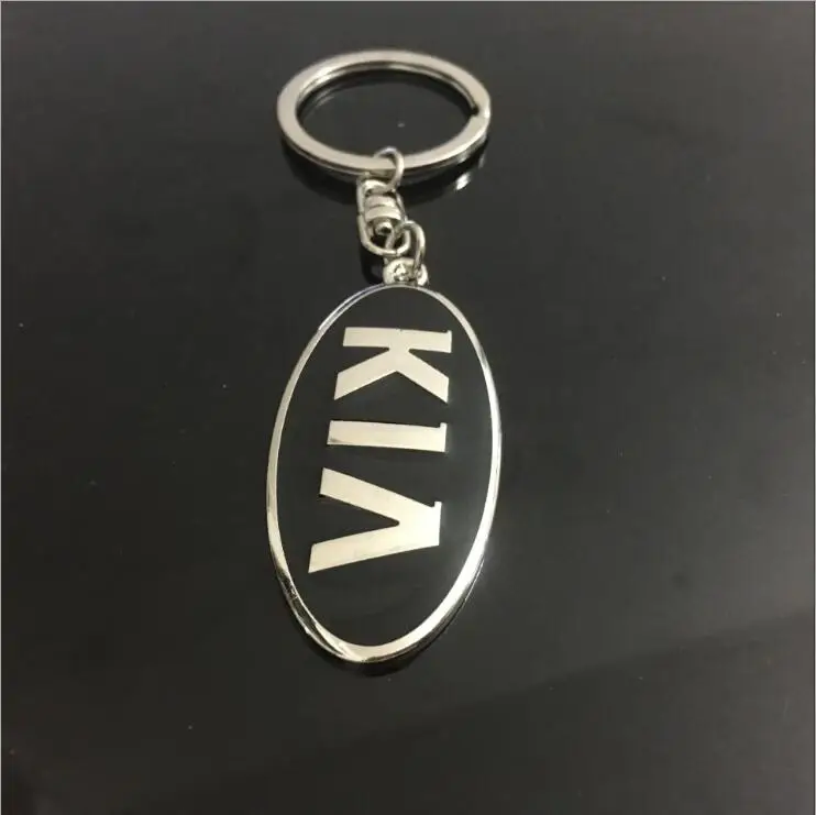 Брелок для ключей kia автомобильные аксессуары с логотипом KIA Benz Audi Toyota Honda Volkswagen Ford
