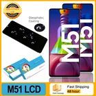 100% Оригинальный AMOLED 6,7 ''дисплей для Samsung Galaxy M51 M515 M515F M515FDS Полный ЖК-дисплей сенсорный экран дигитайзер Запасные части