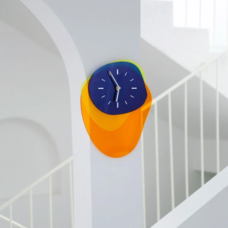 

Best Nordic Living Room Decoration Clock Bedroom Creative Wall Clock Acrylic Personality Home Wall Clock