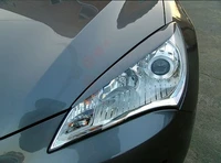 carbon fiber headlight eyelids eyebrows for 2009 2013 hyundai genesis coupe type b