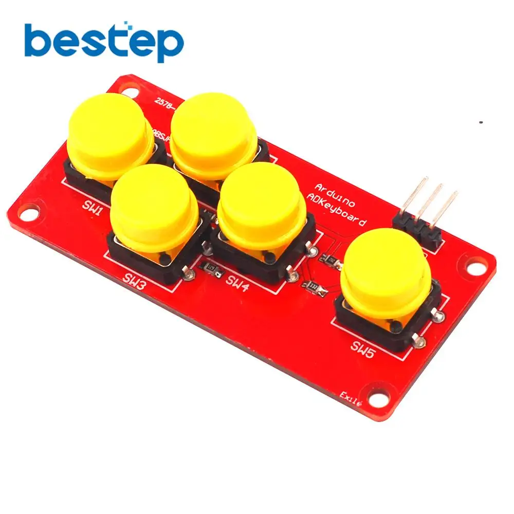 Клавиатура AD имитация пятиклавишного модуля аналоговая кнопка для платы