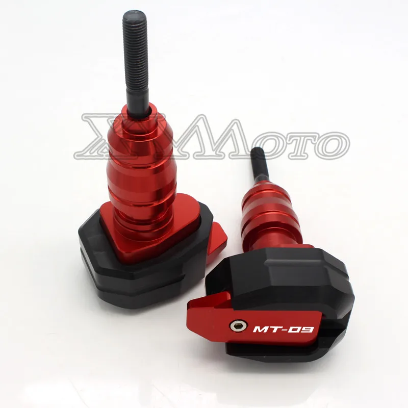 red Для YAMAHA MT-09 MT09 MT 09 2013- защита от падения мотоцикла Рамка слайдер защита обтекателя противоаварийная панель протектор - Цвет: red