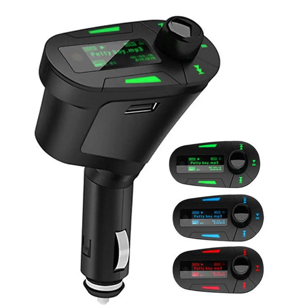 Автомобильный Bluetooth USB2.0 Автомобильный MP3-плеер Bluetooth передатчик приемник беспроводной стерео аудио музыкальный адаптер автомобильный