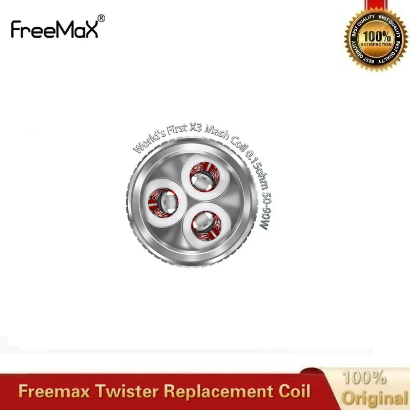 5 шт./лот оригинальная сменная катушка Freemax Twister S316L X1 X2 X3 Mesh TX1 NX2 TNX2 Mesh Atomizer Core для Fireluke 2 Vape Tank