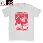 Мужские повседневные футболки из чистого хлопка, с коротким рукавом