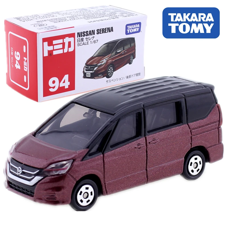 

Takara Tomy Tomica Nissan Serena C Model 1:67 Miniature Red Diecast Mpv No.94 Hot Metal Baby Toys Pop Funny Kids Dolls