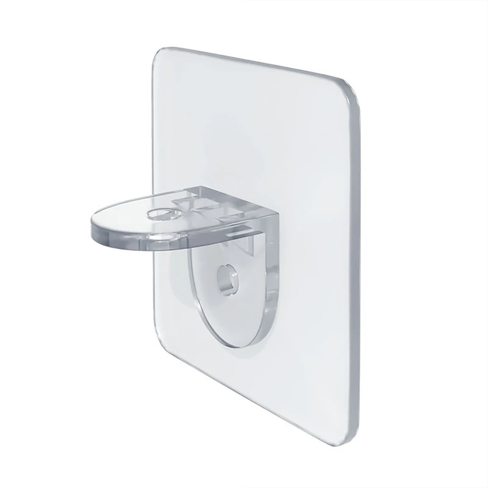 

5/10Pcs Adhesive Shelf Support Pegs Plastic Closet Cabinet Shelf Support Clips Wall Hanger For Kitchen Bathroom Accessories