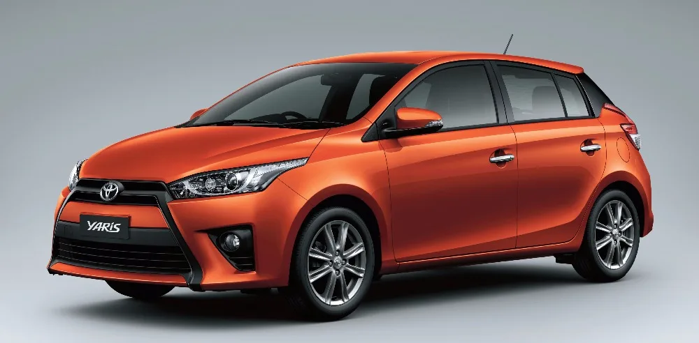 Хромированные Противотуманные фары 2014 2016 аксессуары для Toyota Yaris хромированные
