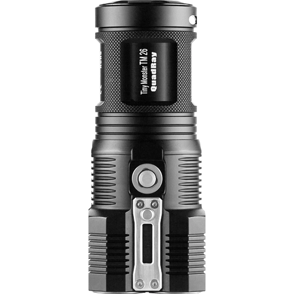 Новый NITECORE TM26 Led 4000 люмен 454 м расстояние Oled дисплей поиск перезаряжаемый фонарик +