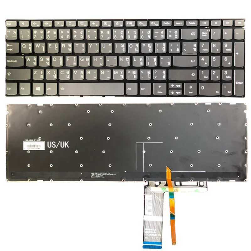 

New Thai Keyboard FOR LENOVO ideapad 720s-15ikb 720s-15 v730-15ikb v730-15ast TH keyboard