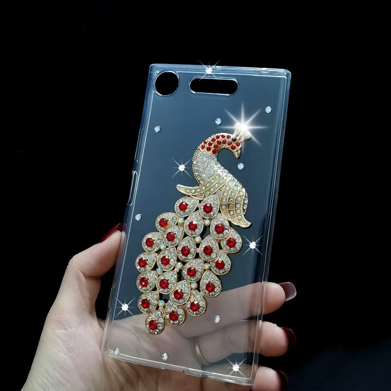 Роскошный Блестящий Алмазный чехол для Sony Xperia 1 10 II 5 8 L1 L2 L3 L4 Plus XA XA1 XA2 XZ XZ1 XZ2 XZ3 Ultra