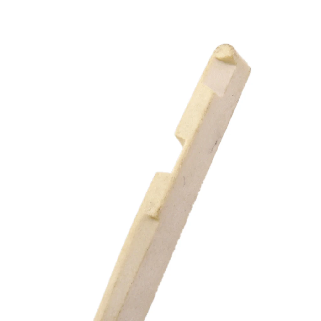 

Bridge Saddle And Slotted Nut + Lifter For 6 String Acoustic Guitar