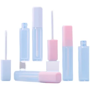 50 шт., 6 мл, самодельный контейнер для бальзама для губ с крышкой, пустая бутылка для губной помады, тюбик для блеска для губ, контейнер для косметических образцов