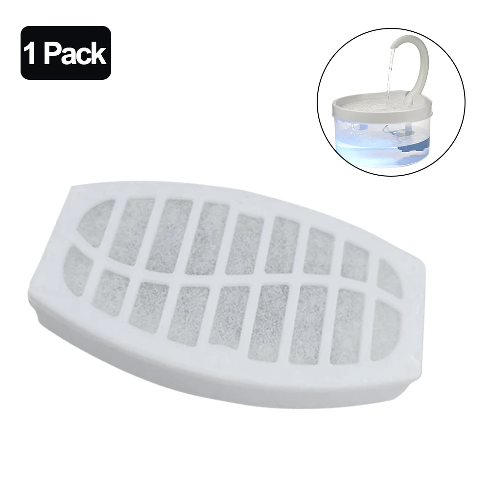 

Pcs Cat Water Fountain Cotton Filter Cat Dog Pet Water Drinking Dispenser Replacement Activated Carbon Filter Outgoing