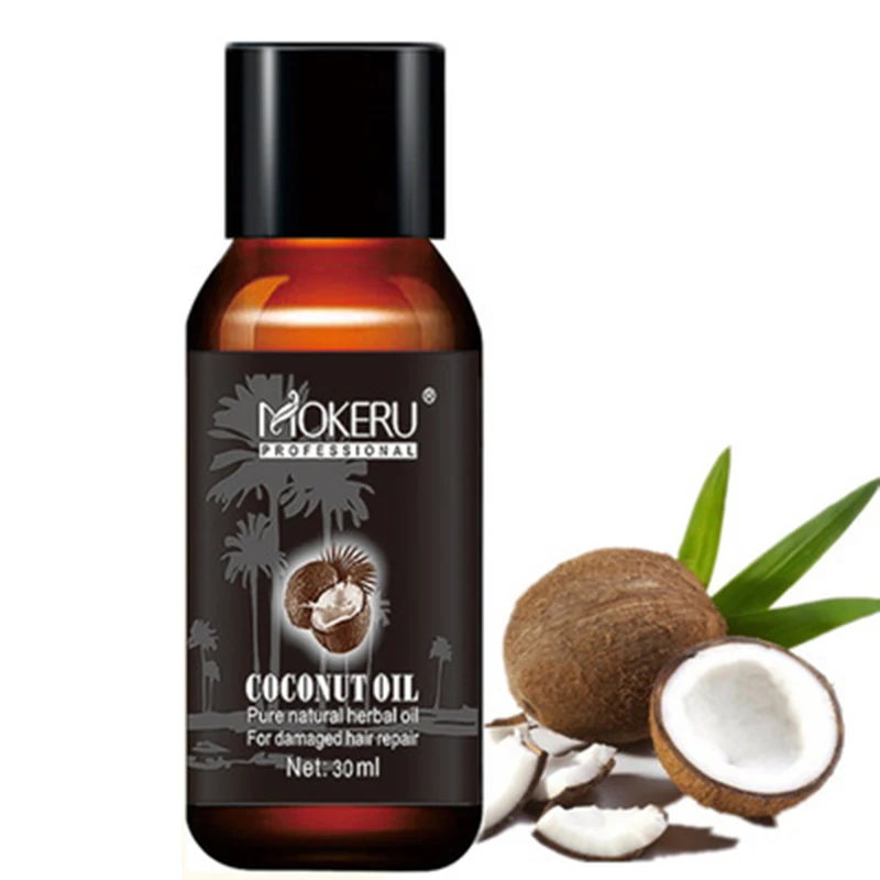 

Coconut Hair Care Essential Oil Improves Hair Roughness Repairs Damage Restore Soft Good For All Hair Types&Scalp Treatment