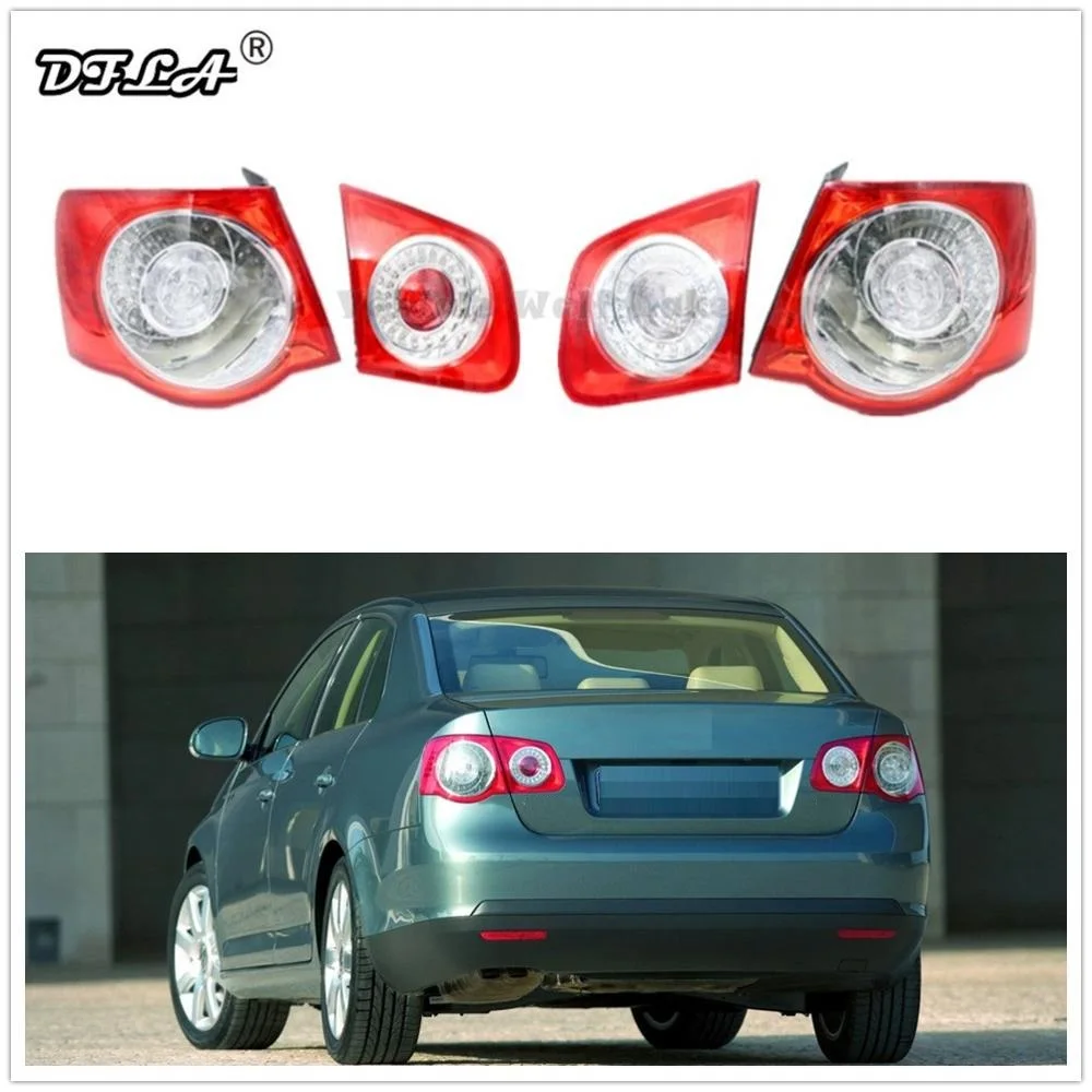 Автомобильный светодиодный фонарь для VW Jetta V 5 2005 2006 2007 2008 2009 2010 2011 Стайлинг задний