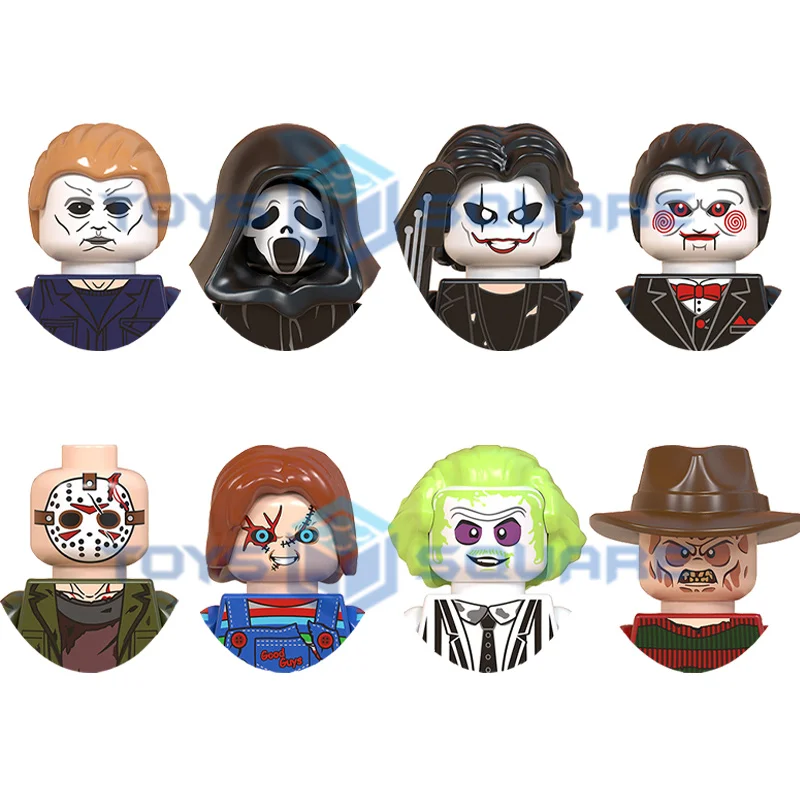 Игрушка-конструктор ужас Крик убийца Эрик дровен Билли Джейсон ребенок Фредди |