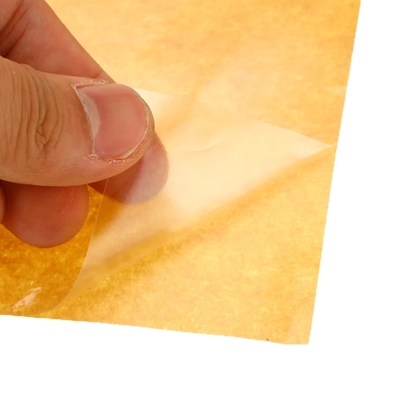 100 листов/партия прозрачные ПВХ-наклейки для лазерного принтера | Канцтовары