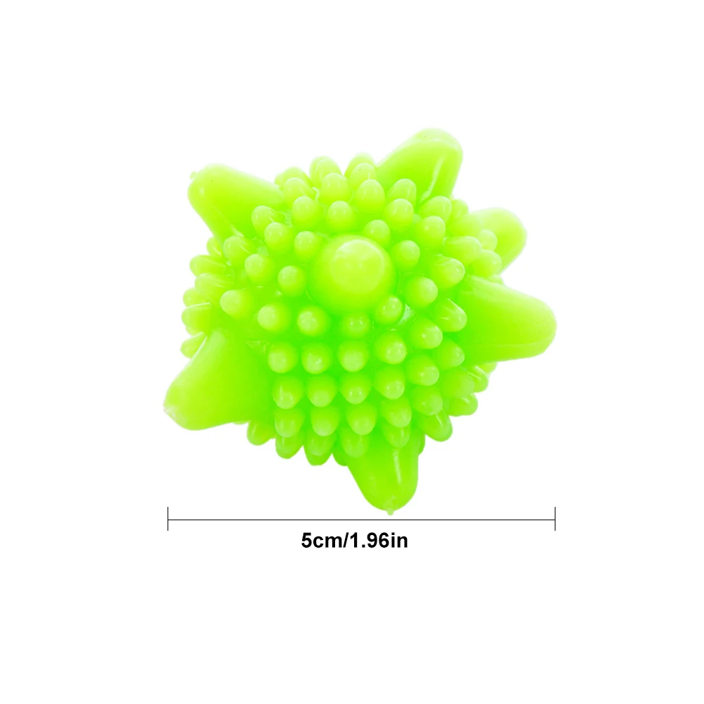 

8pcs Reusable Magic Laundry Ball For Household Cleaning Washing Ball Clothes Softener Starfish Shape PVC Solid Cleaning Balls