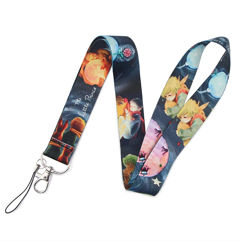 LT1117 Cartoon Anime Student Lanyard for Keys Neck Strap lanyard Card ID Badge Holder Key Chain Keyrings Accessories | Украшения и