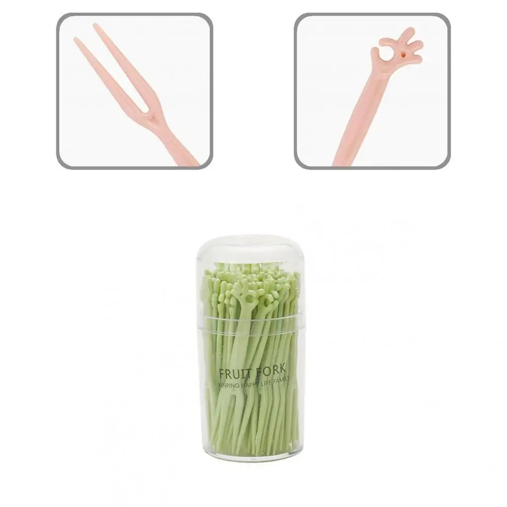 

Multi-use Disposable Adorable Cartoon Style Dessert Fork for Kitchen