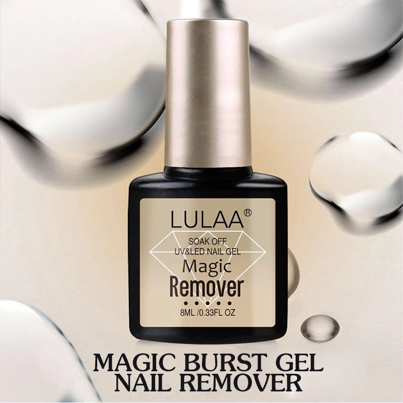 Burst Magic Remove UV средство для снятия гель лака Очиститель жидкость удаления липкого