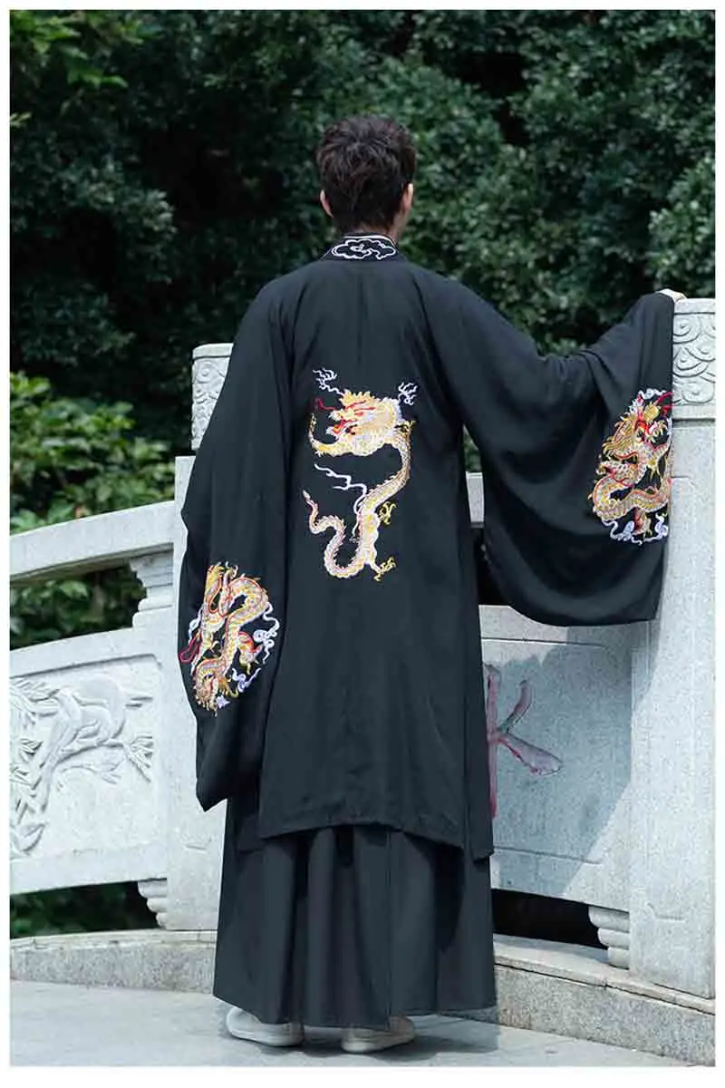 

Women/Men Hanfu Ancient Chinese Traditional Clothes Jacket Fantasia Couples Halloween Cosplay Costume For Men/WomenPlus Size 2XL