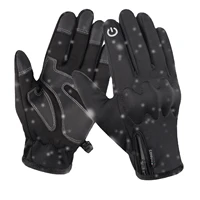 outdoor full finger motorcycle gloves waterproof touchscreen winter thermal fleece non slip motorbike cycling tactical gloves