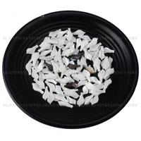 4 100 pcs natural white black mop shell hand carved bird animal charm pendant beads for jewelry making 2 holes
