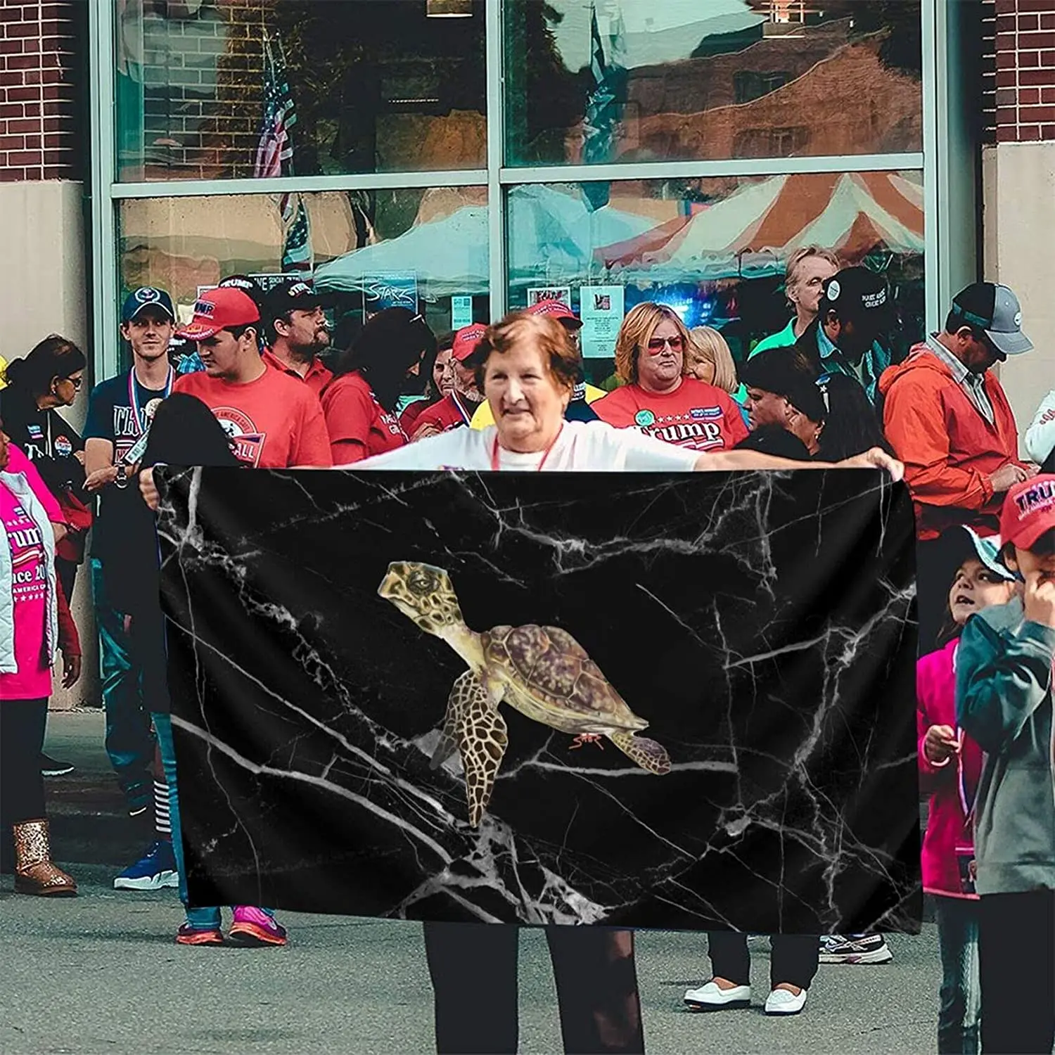 Флаг морской черепахи 3x5 баннер садовые флаги для дома уличный флаг | Дом и сад